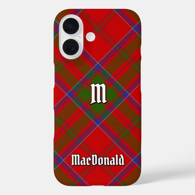 Coques Case-Mate iPhone Clan MacDonald de Keppoch Tartan (Verso)