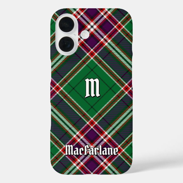 Coques Case-Mate iPhone Clan MacFarlane Chasse moderne Tartan (Verso)
