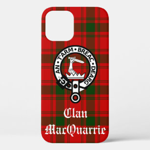 Case-Mate iPhone Case Clan MacQuarrie Tartan et Crest