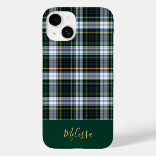 Coque Pour iPhone 14 Clan personnalisé Gordon Tartan Nom du plan
