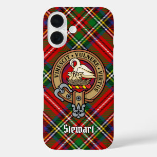 Coque Pour iPhone 16 Clan Stewart Crest
