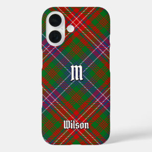 Coque Pour iPhone 16 Clan Wilson Modern Tartan