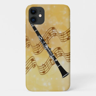 Case-Mate iPhone Case Clarinet, moment musical magique, design doré