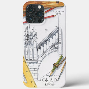 Case-Mate iPhone Case Classe d'ingénieur en architecture Nom