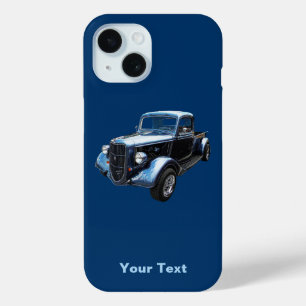 Coque Pour iPhone 15 Classic 1937 Fameux American Make Pickup Coque-Mat