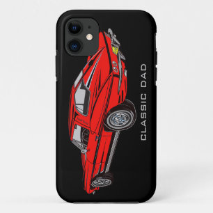 Coque iPhone 11 Classic 63 Red Corvette iPhone 5 Tough Case Mate