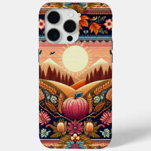 Coque iPhone 15 Pro Max Classic Fair Isle automne/automne