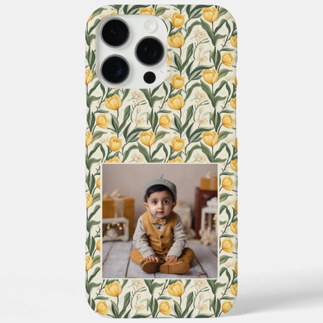 Coques Case-Mate iPhone Classic Moms Day Gifts Tulip Custom  (Verso)