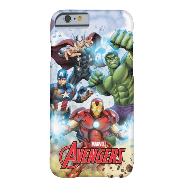 Coques Case-Mate iPhone Classique Avengers | Avengers Prêts À Attaquer (Dos)