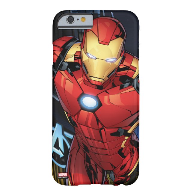 Coques Case-Mate iPhone Classique Avengers | Iron Man Flying Forward (Dos)