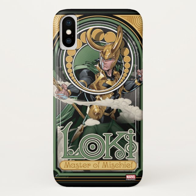 Coques Case-Mate iPhone Classique Avengers | Loki : Maître du mal (Dos)