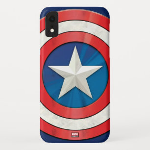 Case-Mate iPhone Case Classiques Avengers Bouclier brossé de Captain A