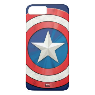 Case-Mate iPhone Case Classiques Avengers Bouclier brossé de Captain A