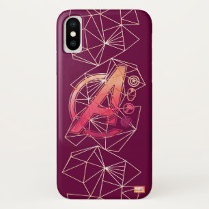 Case-Mate iPhone Case Classiques Avengers   Icônes géométriques Avengers