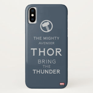 Case-Mate iPhone Case Classiques Avengers   Thor Typographie