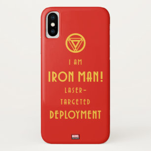 Case-Mate iPhone Case Classiques Avengers Typographie Iron Man