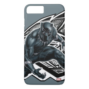 Case-Mate iPhone Case Classiques des Avengers   Badge de patte de Panthè