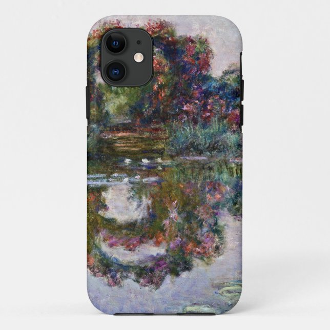 Coques Case-Mate iPhone Claude Monet - Arches Fleuries Roses À Giverny (Dos)