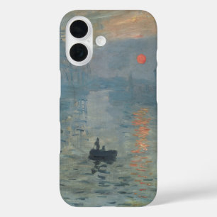 Coque Pour iPhone 16 Claude Monet Impression Sunrise Soleil Levant