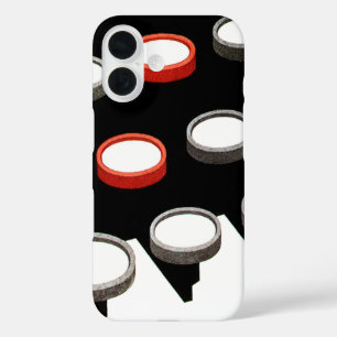 Coque Pour iPhone 16 Clavier de machine à écrire ancienne de style rétr
