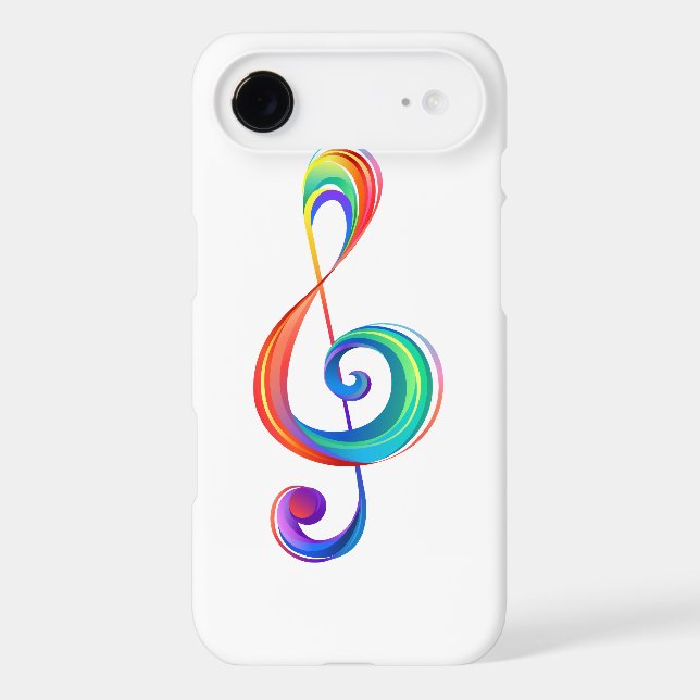 Coques Case-Mate iPhone Clé arc-en-ciel (Verso)