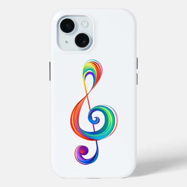 Coques Case-Mate iPhone Clé arc-en-ciel (Verso)