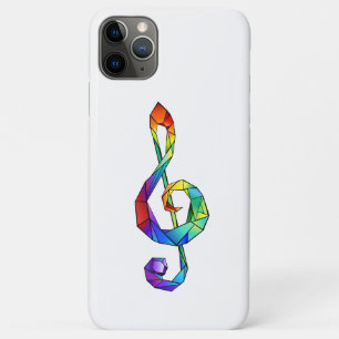 Case-Mate iPhone Case Clé de musique arc-en-ciel