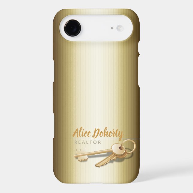Coques Case-Mate iPhone Clés d'agent immobilier (Verso)