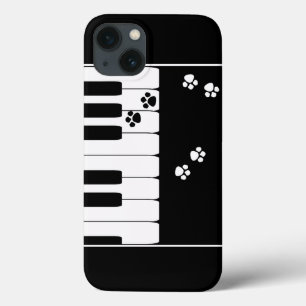 Case-Mate iPhone Case Clés de piano et pattes de pieds de chat