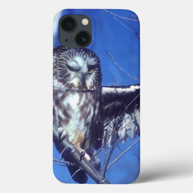Coques Case-Mate iPhone Cligner de l'oeil le hibou (Verso)