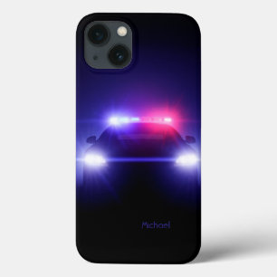 Case-Mate iPhone Case Clignotement de lumières de voiture de police de