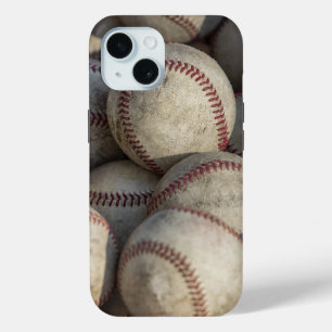 Coque Pour iPhone 15 Clôture vintage du baseball