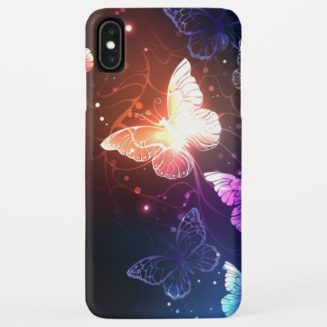 Coques Case-Mate iPhone Clowing Night Butterflies (Dos)