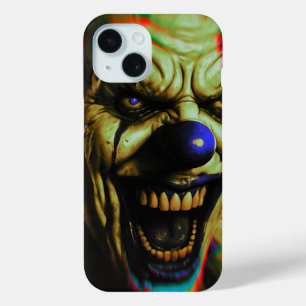 Coque Pour iPhone 15 Clown effrayant appareil iPhone 15