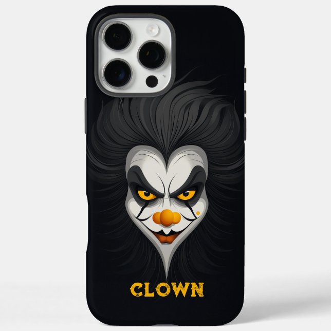 Coques Case-Mate iPhone Clown en colère personnalisé (Verso)