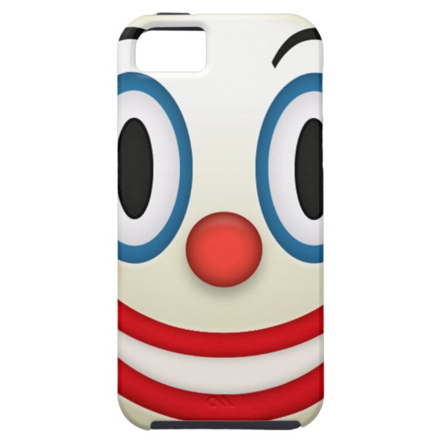 Coques Case-Mate iPhone Clown fou Emoji (Dos)