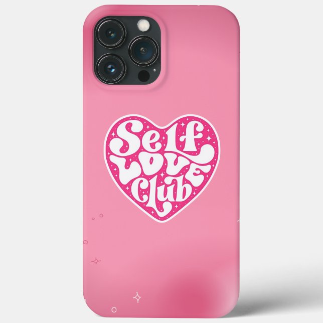 Coques Case-Mate iPhone Club d'amour de soi (Verso)