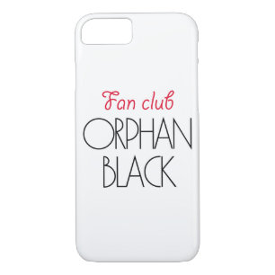 Case-Mate iPhone Case Club de fan noir orphelin