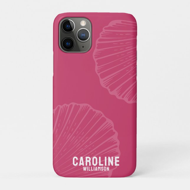 Coques Case-Mate iPhone Coastère petite-fille nautique rose (Dos)