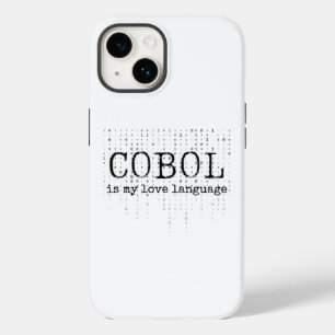 Coque Pour iPhone 14 Cobol est ma langue d'amour.b
