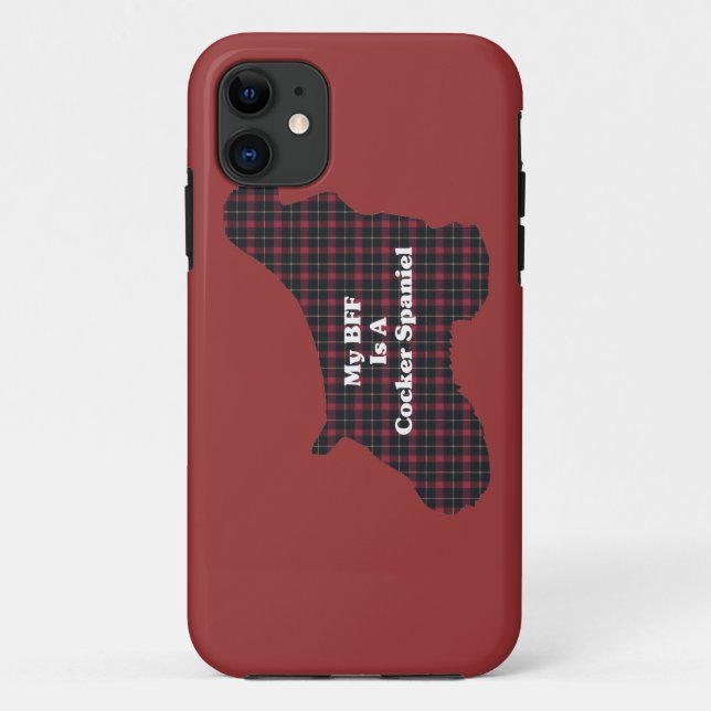 Coques Case-Mate iPhone Cocker Spaniel BFF (Dos)