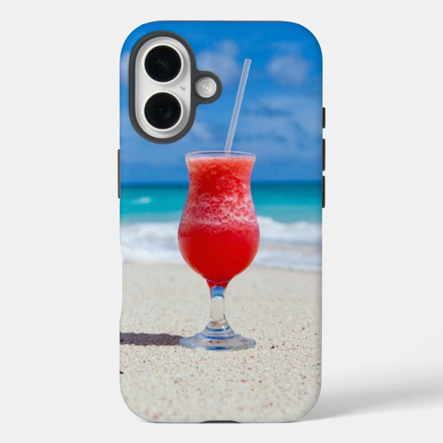 Coques Case-Mate iPhone Cocktail au bord de la mer (Verso)