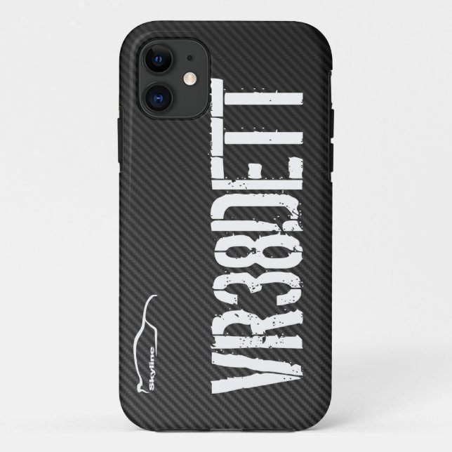 Coques Case-Mate iPhone Code GTR de moteur d'horizon (Dos)