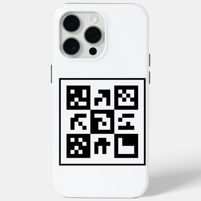 Coques Case-Mate iPhone code qr (Verso)