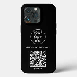 Case-Mate iPhone Case Code QR pour les entreprises noires 