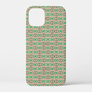 Coque iPhone 12 Mini CODE vert