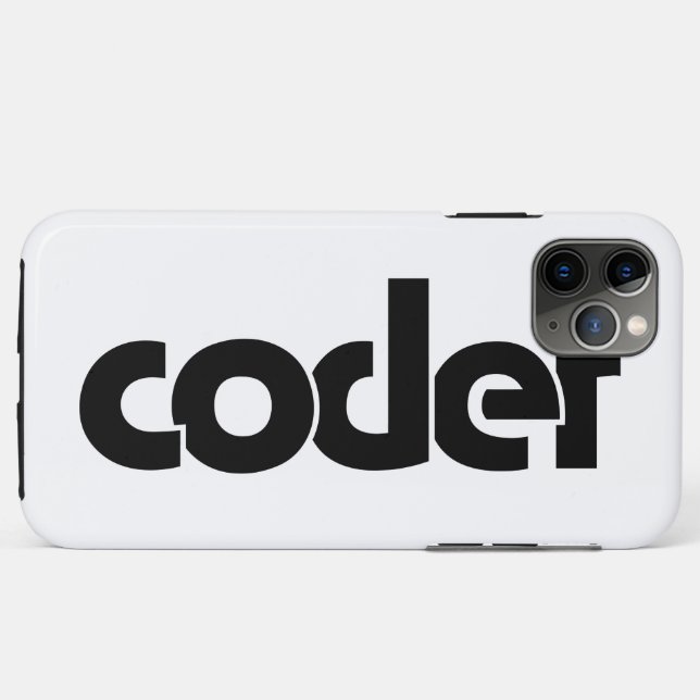 Coques Case-Mate iPhone Coder (Dos (Horizontal))