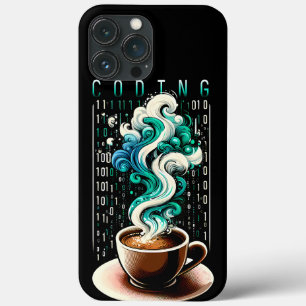 Case-Mate iPhone Case Coding & Café : Le rêve des amateurs de technologi