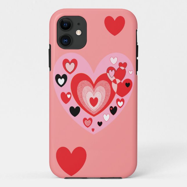 Coques Case-Mate iPhone Coeur (Dos)