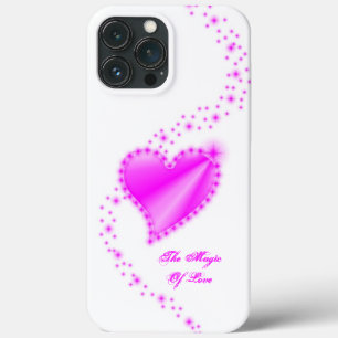 Case-Mate iPhone Case Coeur arc-en-ciel avec étoiles, La magie de l'amou